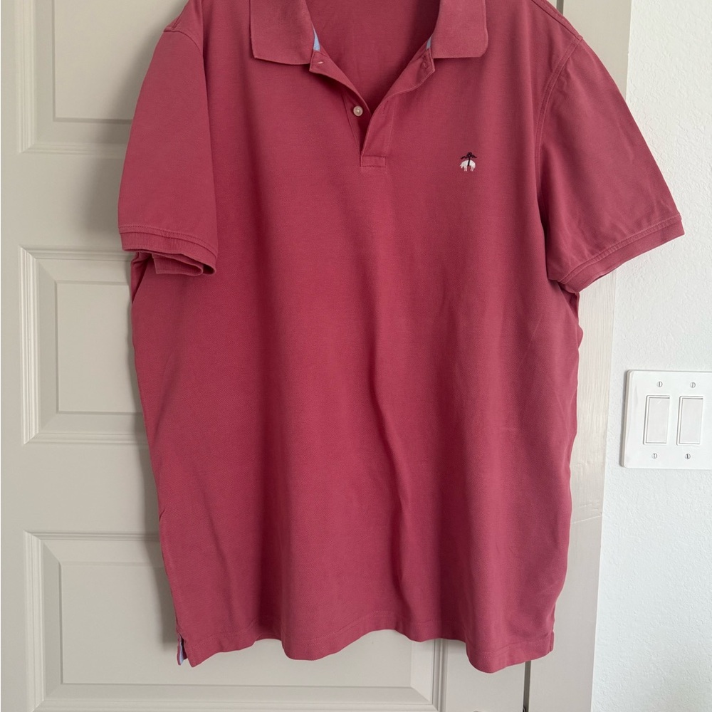 Brooks Brothers Classic Pink Polo Shirt
